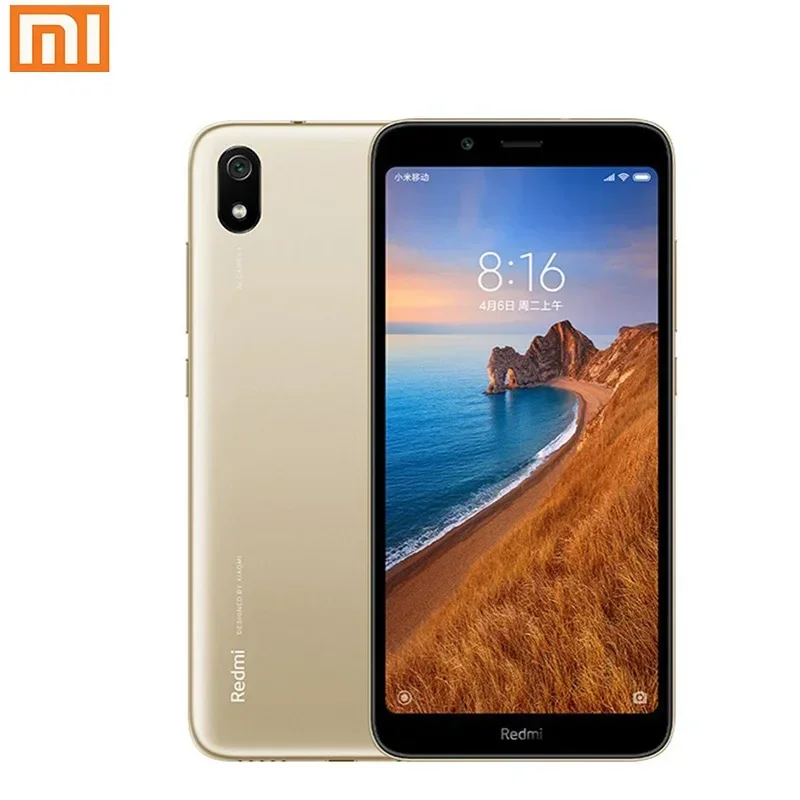 Смартфон 3 ГБ, 32 ГБ, сотовый Xiaomi Redmi 7A, 3 ГБ, 32 ГБ, 4000 мАч, аккумулятор, телефон Snapdragon 439 с процессором