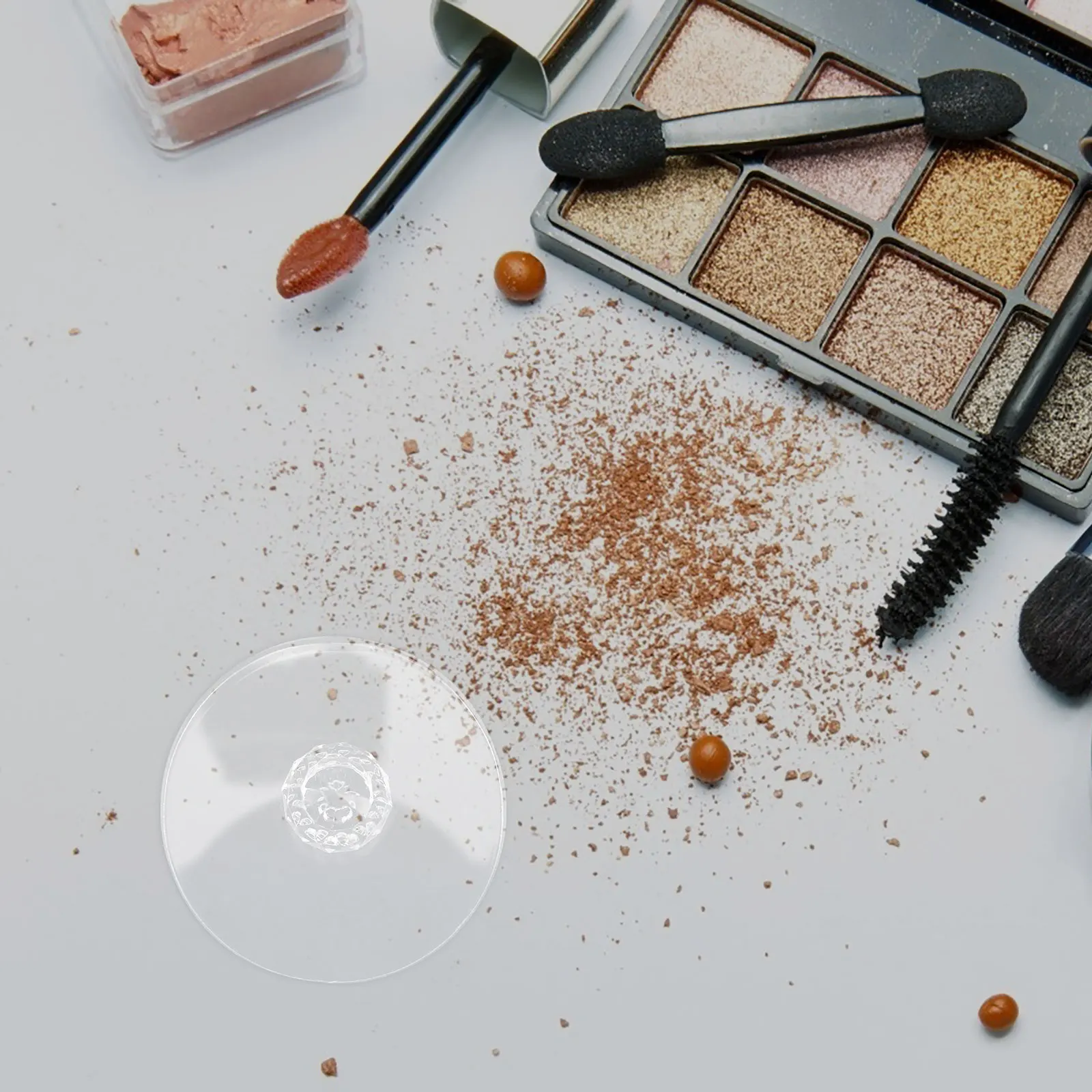 

Pressing Stamper 2.24" For Eyeshadow Blusher Repair Makeup Tool Kit With Powder Sealing Device Eye Shadow Sub