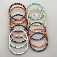 Mod Watch Chapter Ring Fit For NH35 NH36 SKX007SKX009 Watch Case Replace Plastic Inner Ring Size 30.5mmx27.5mm Watch Refit Parts