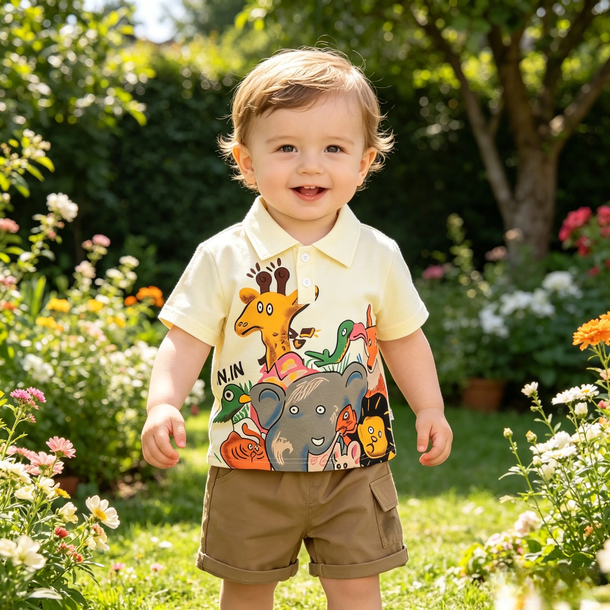 New Arrival Toddler Casual Short Sleeve Set