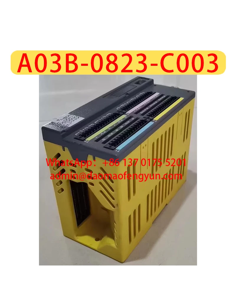 

A03B-0823-C003 Used I/O Modules，A03B 0823 C003，Fast shipping，The shipment will be arranged after passing the test