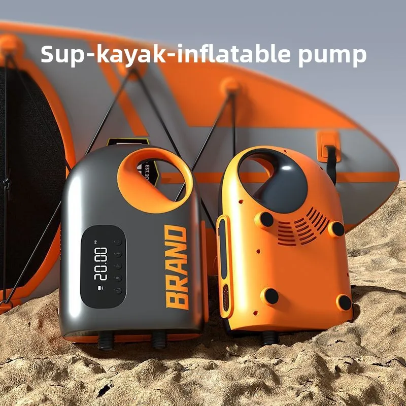Electric air pump for SUP boards kayaks tents and inflatable products electric drive adapter set portable housing suitable