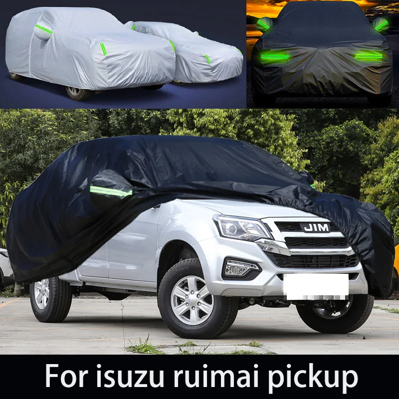 

For isuzu ruimai pickup auto anti snow, anti freezing, anti dust, anti peeling paint, and anti rainwater.car cover protection