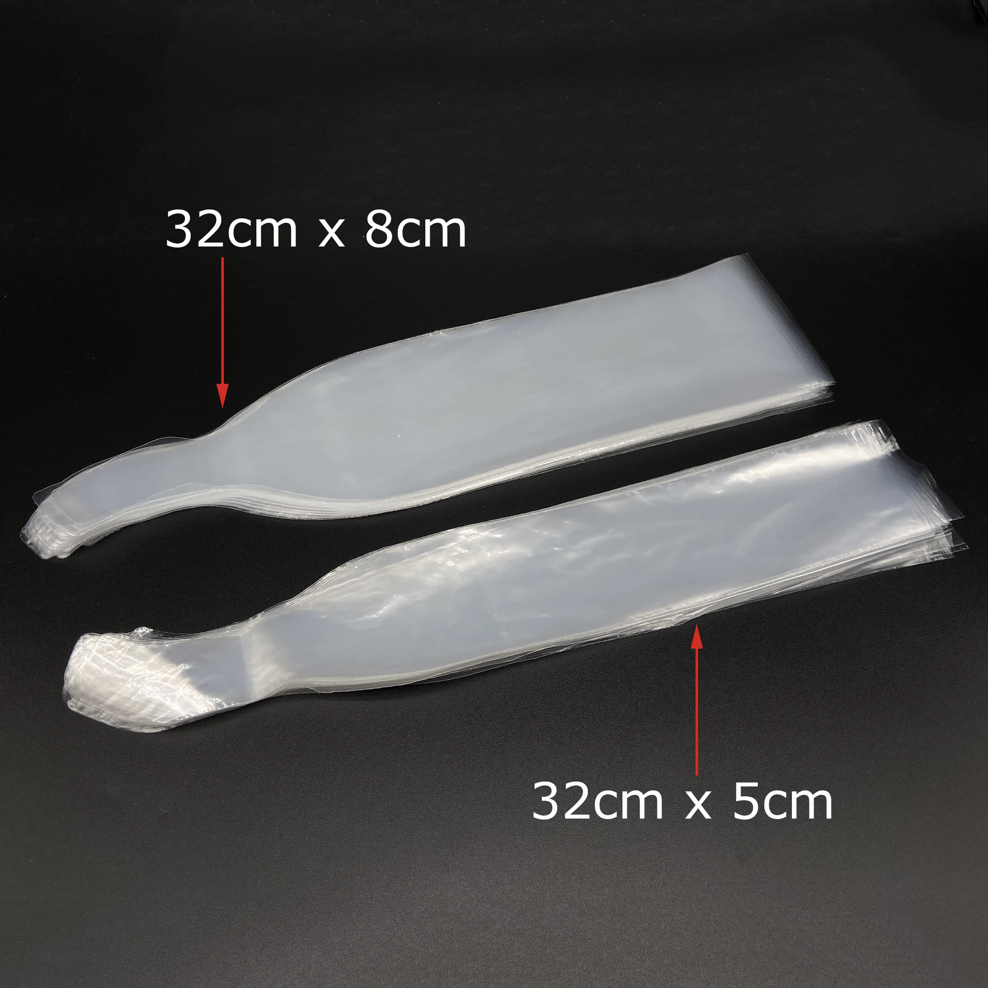 500pcs/Box Dental Material Disposable Light Curing Protective Cover Light Guide Light Stick Sleeve 32*5cm/32*8cm