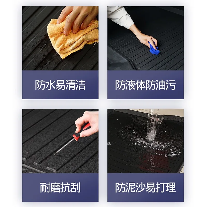 Use for TOYOTA 70series LC76 LC79 RJ77 LC71 LC78 lc75 custom car Floor Mat grj76LC76 LC79 waterproof car floor mat LC76trunk mat