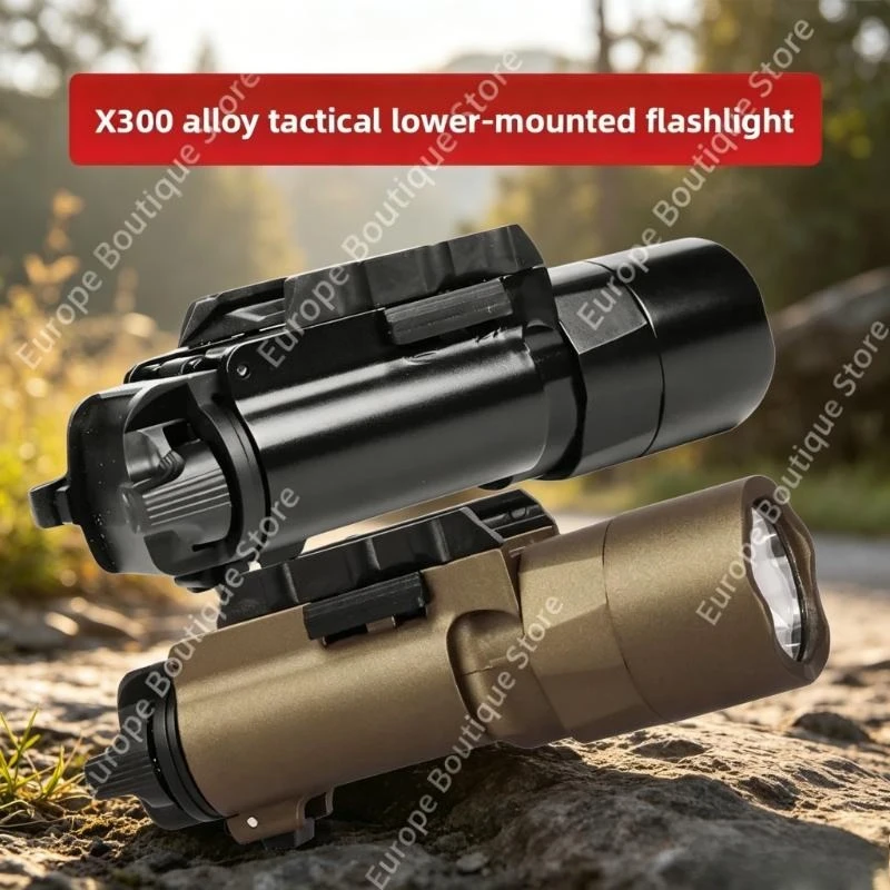 2026 Alloy X300U X300 Ultra X300U-A Style Torch 500 Lumens Strobe Light Portable Outdoor Flashlight for Model Parts Accessories