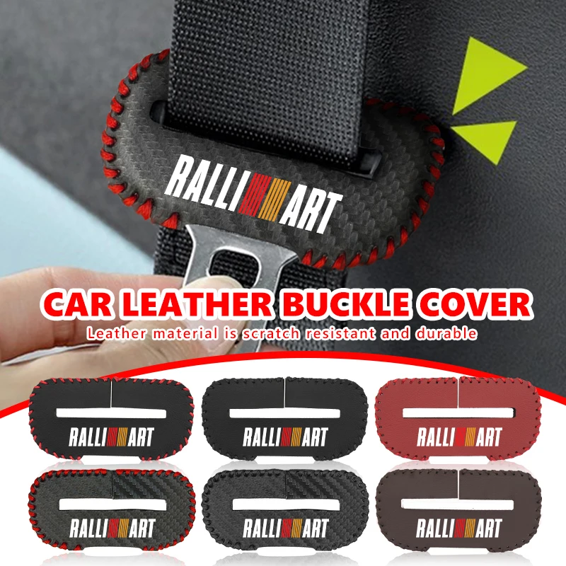 For Mitsubishi Car Styling Seatbelt Protector Clip Anti-Collision Anti-Scratch Cover Accessories ASX Outlander Sport RVR Dynamic