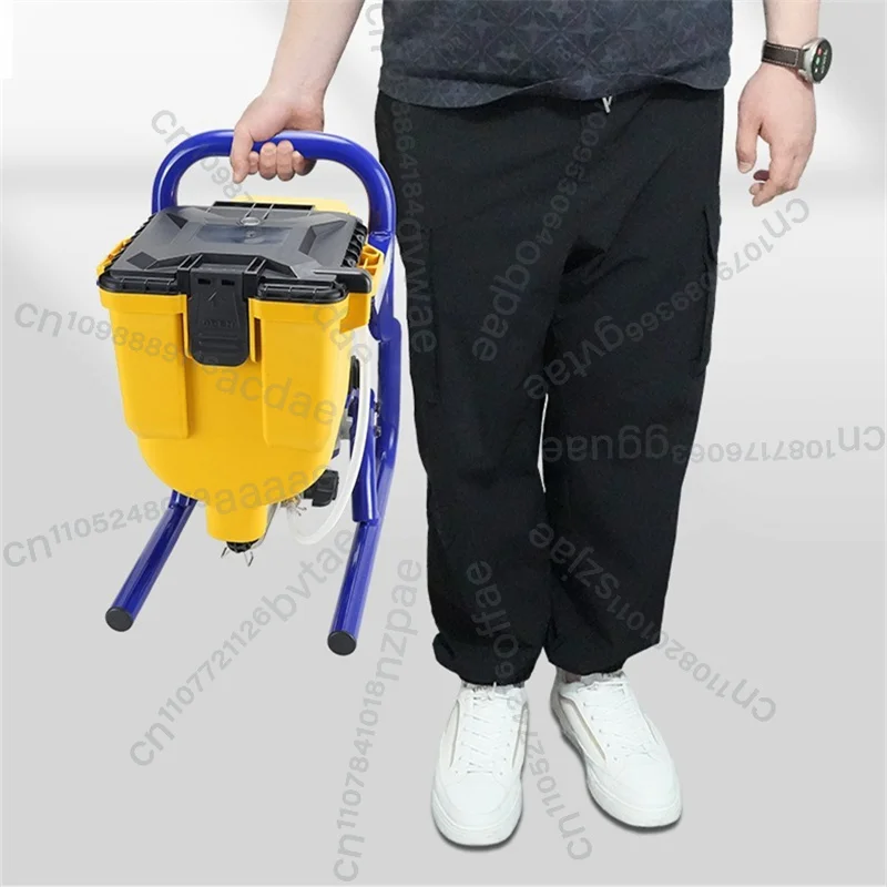 

Электрический безвоздушный распылитель краски 850 Вт, 4,5 л, для латексных красок, с внутренним питанием, аппарат для покраски под высоким давлением