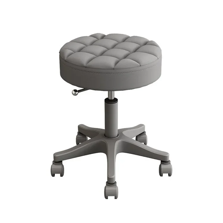 Salon Stool Height Adjustable Swivel Chair for Hairdressing Barber Beauty Nail Art Manicure Pedicure Spa