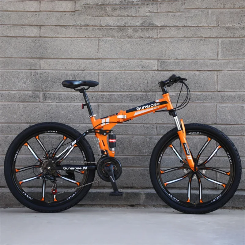 

Folding Mountain Bike Foldable 26 Inches Full Suspension Light Foldable Bicycle Sepeda Foldable Cycle Manufacturer