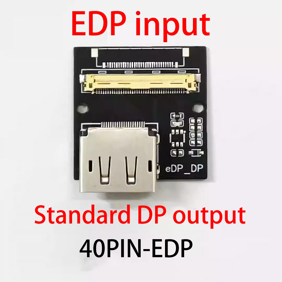 40Pin EDP to DP Driver Board 4K 60Hz 2K Adapter for LCD Screen 40 Pin EDP LCD Controller Board