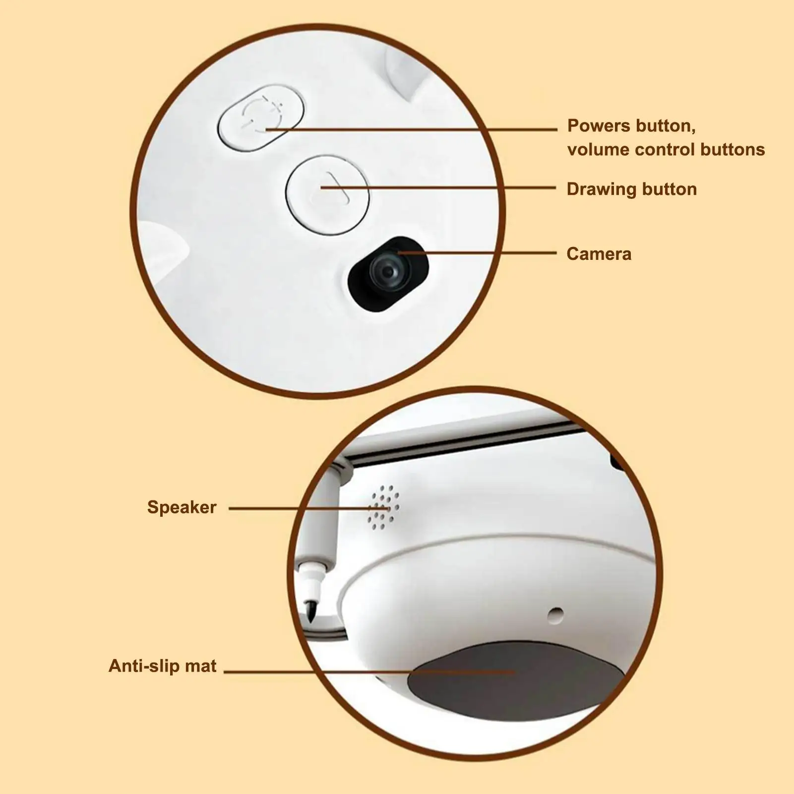 رسم روبوت ألعاب تعلم تعليمية روبوت اللوحة مع 100 بطاقة 12 علامة للأطفال الذين تتراوح أعمارهم بين 3-10 المراهقين بنين بنات عيد ميلاد #5