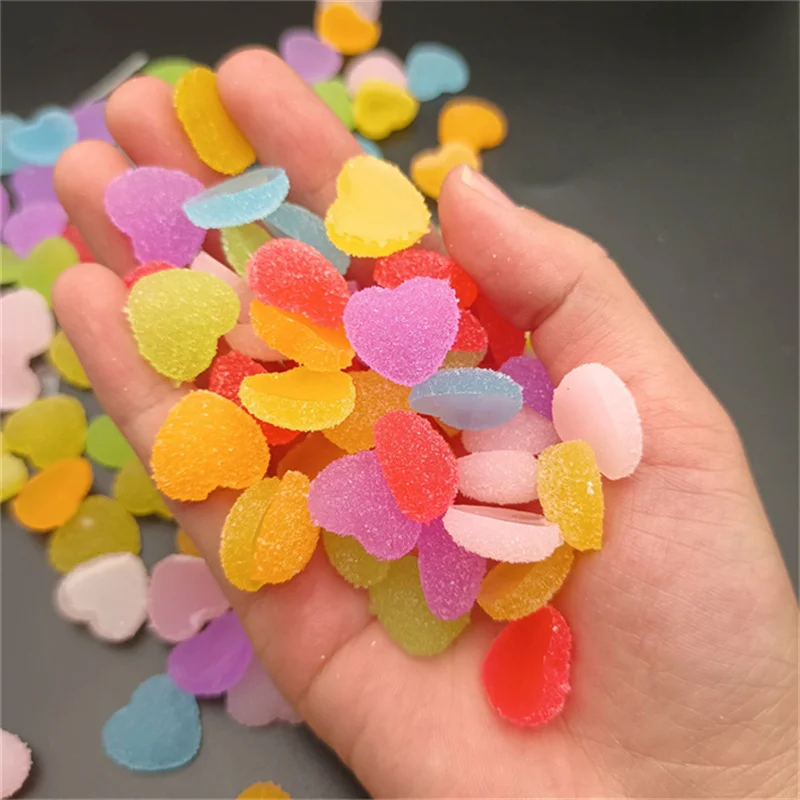 20pc Kawaii Accessories Cute Bear/ Lollipop Resin Nail Art Charms Lovely Candy/Flower Nails Rhinestones DIY Manicure Decorations