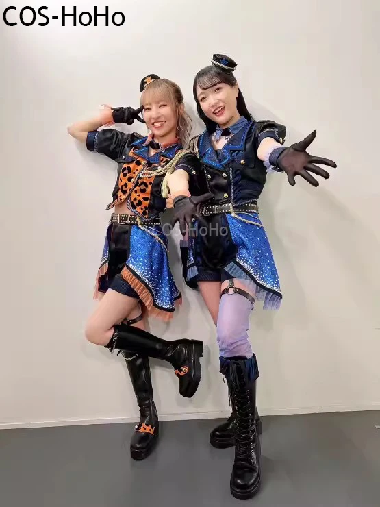 

COS-HoHo аниме Lovelive Asaka Karin/Miyashita Ai концертная форма элегантный косплей костюм Хэллоуин вечерние наряд для ролевых игр