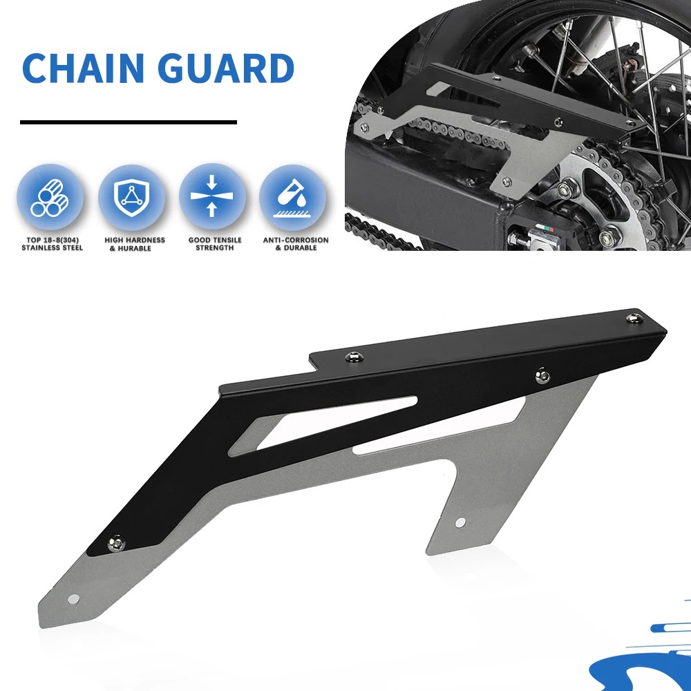 XRV650 AfricaTwin XRV750 Africa Twin Motorcycle Accessories For Honda XL600V XL650V XL700V Transalp Chain Guard Cover Protector