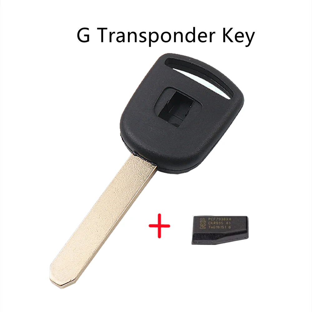 

HO05-PT Transponder Key for 2014-2017 Honda CR-V Fit Civic HR-V Accord Crosstour with G Chip HON66 Blade