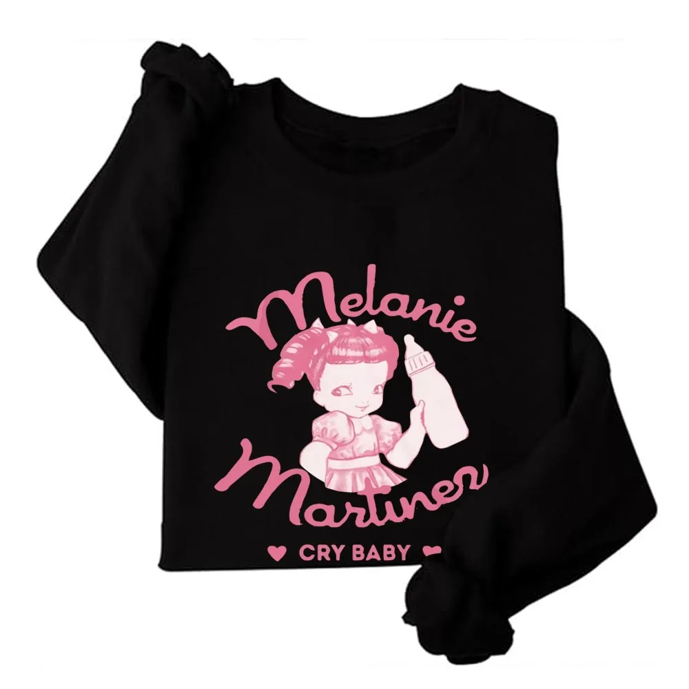 Melanie Martinez Print 90S Vintage Hoodie Sweatshirt Women Music Album Sweatshirt Best Accessory for Music Fans