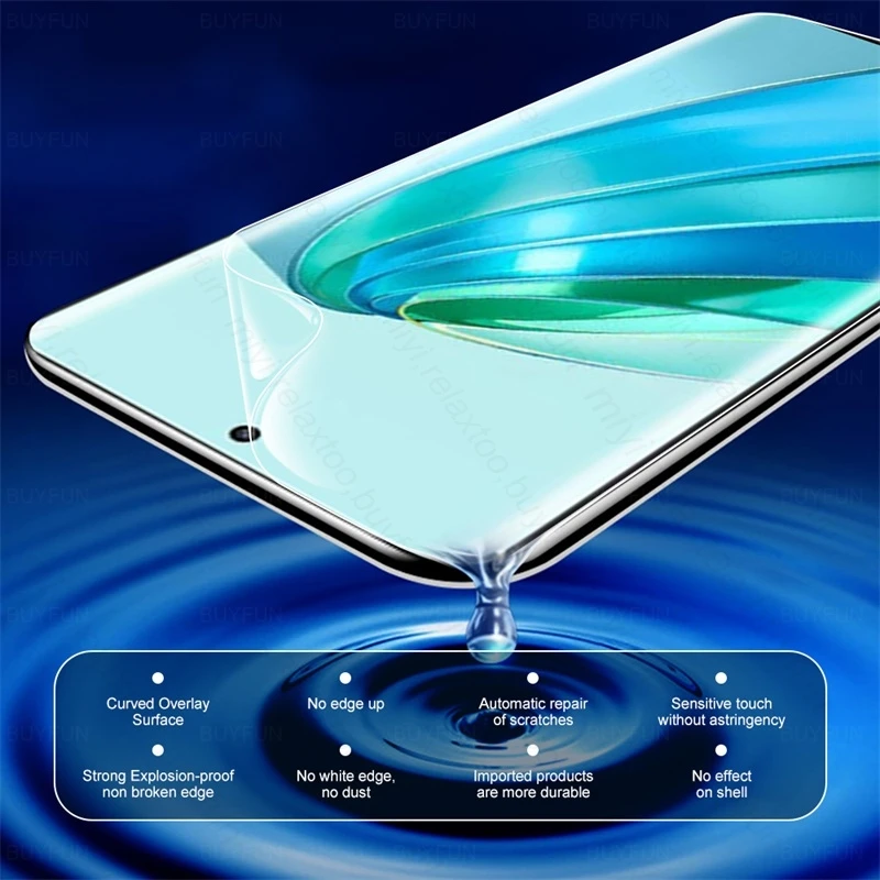 999D Zachte Hydrogel Film voor Honor Magic5 Lite 5G 2023 Screen Protector Niet Glas Honar Honer Magic 5Lite 5 Licht 5G Camera Glas