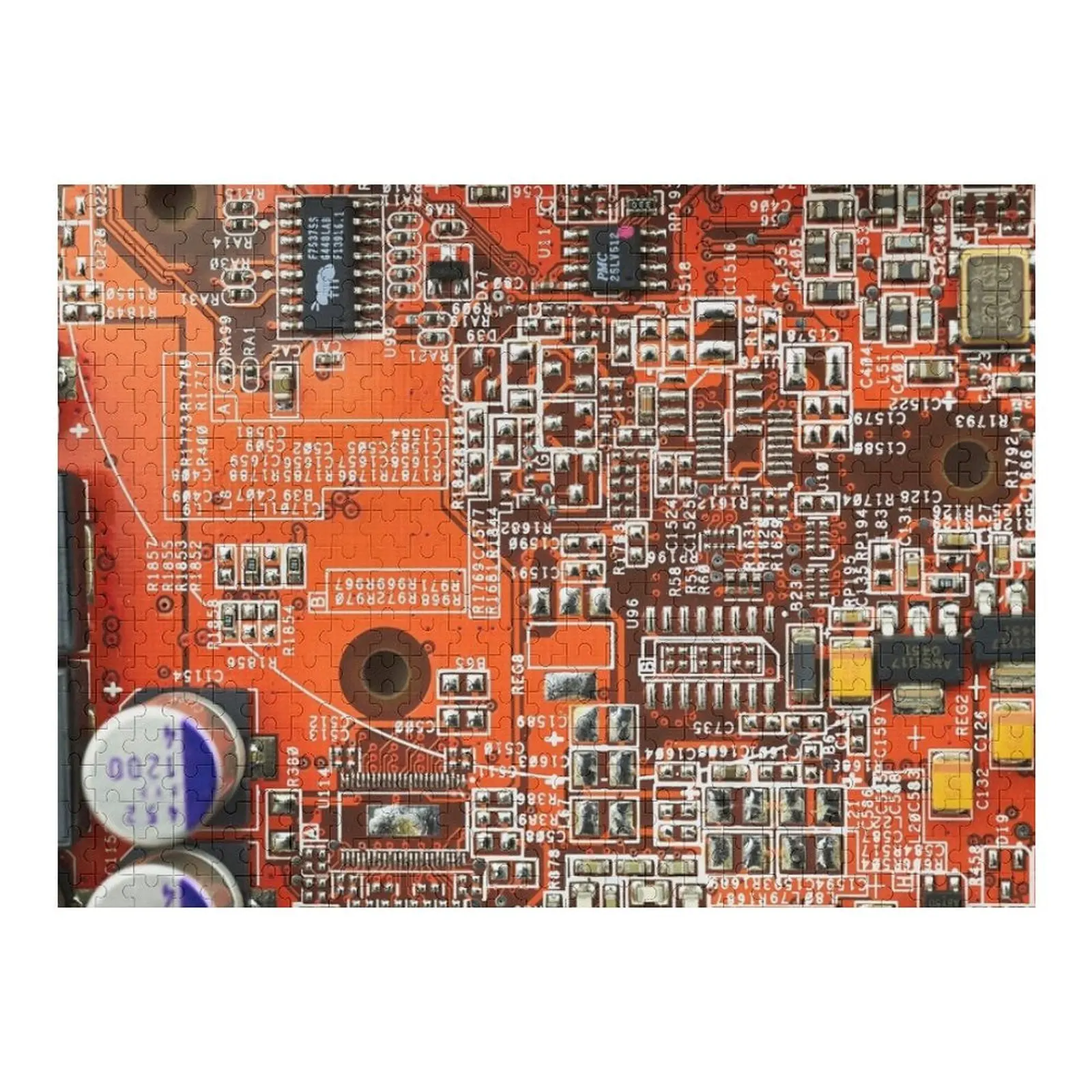 

Microchip Circuit Board Design Jigsaw Puzzle Wood Name Woods For Adults Jigsaw For Kids Puzzle