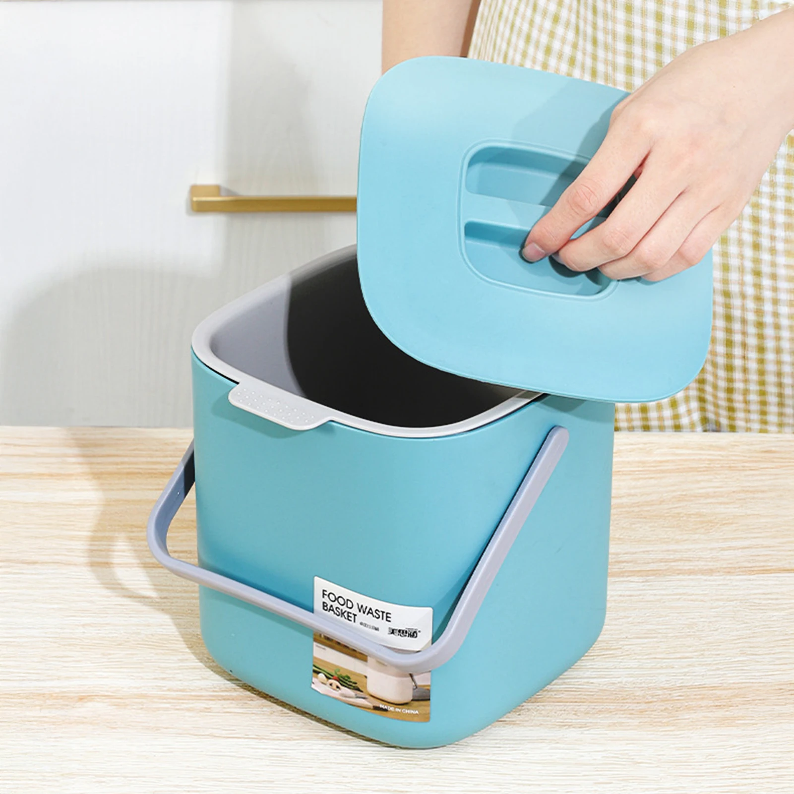 Lixeira de bancada com tampa,  - Compost Bin Countertop avaliação e preço