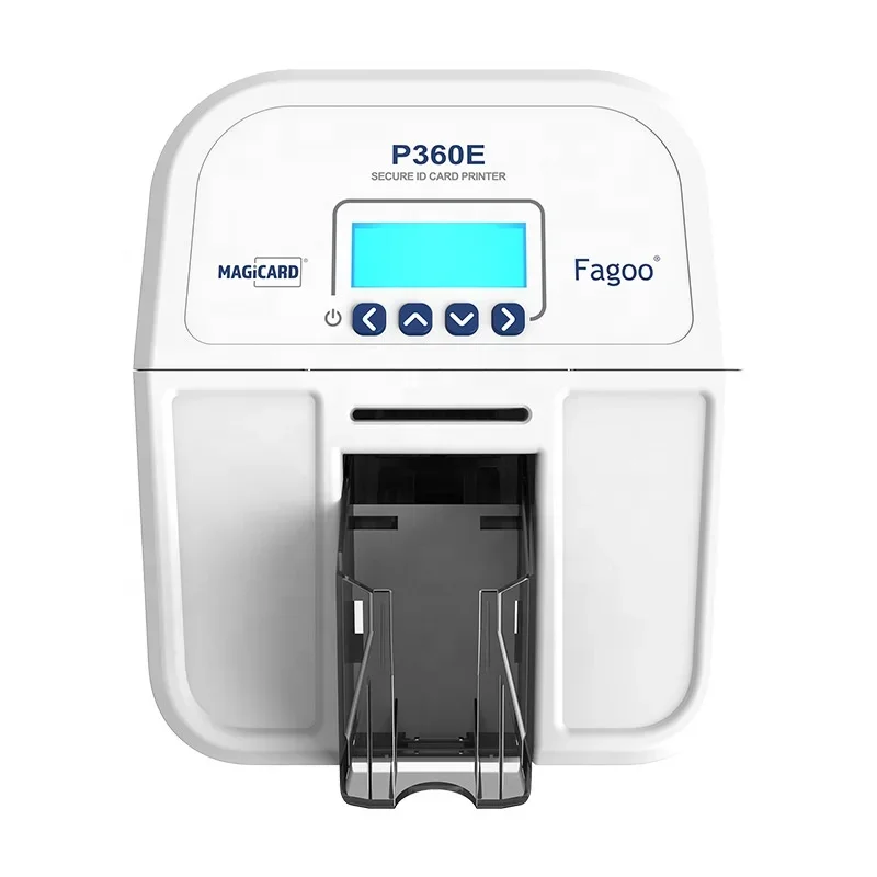 

Single double side printing digital mart trading driver license plastic business credit pvc ID card printer2025
