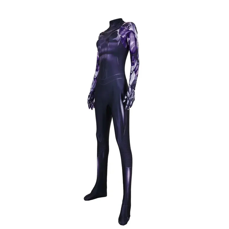 Bodysuit Cosplay Anime Feminino, Alita Battle Angel, Danganronpa, Halloween Costume