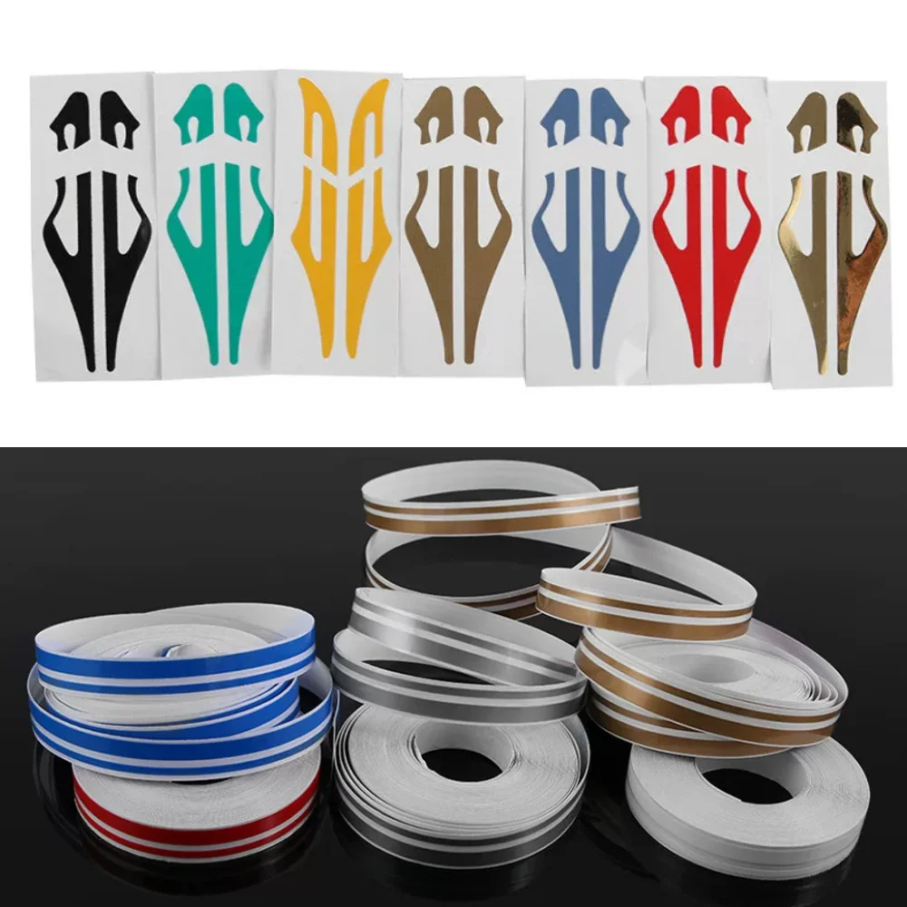 9.8M x 12mm Steamline Double Line Pin Stripe Tape Car Body Decal Striping Vinyl Sticker Auto Exterior Trim