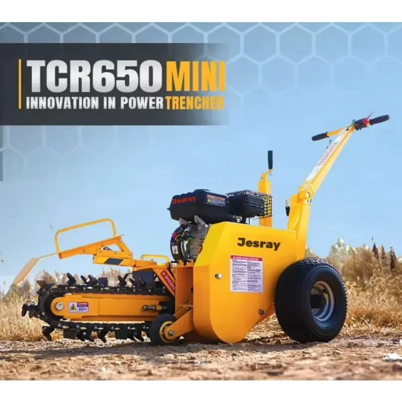 Mini Trencher Machine New Construction Trench Digger from Home Use