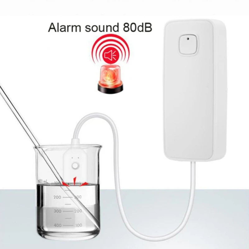 Tuya Wifi Smart Water Sensor Leak Detector Flood Water Leakage Alarm Security System For Alexa Google Home