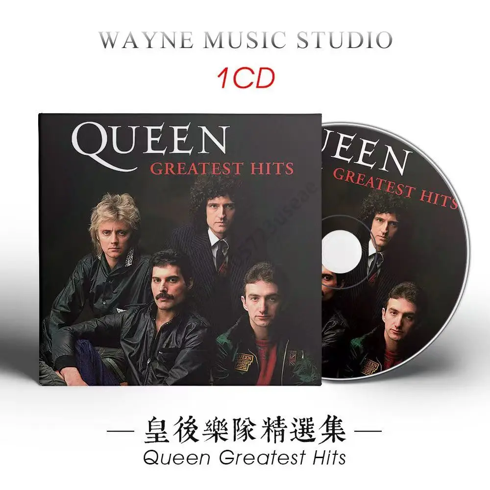 UK Rock Band Classic Pop Rock Music 17 Songs Album 1 CD Disc Lyrics Book Set Music Teaching Aids Fans Collection Gift