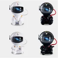 LED Galaxy Projector Night Light Starry Sky Astronaut Porjectors Lamp For Decoration Bedroom Home Decorative Lamp Child Gift