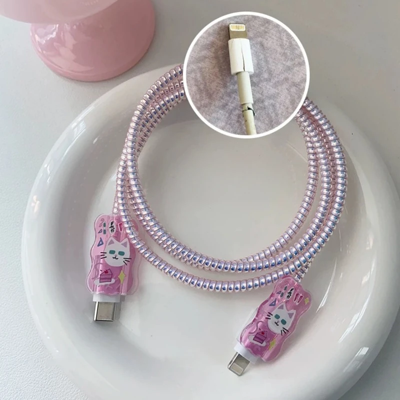 Neue Saiki Kusuo geeignet für Apple 20w Apple Charger Schutzhülle 18w Ladekopfabdeckung 15pro Datenkabel Schutzhülle – Detail 3