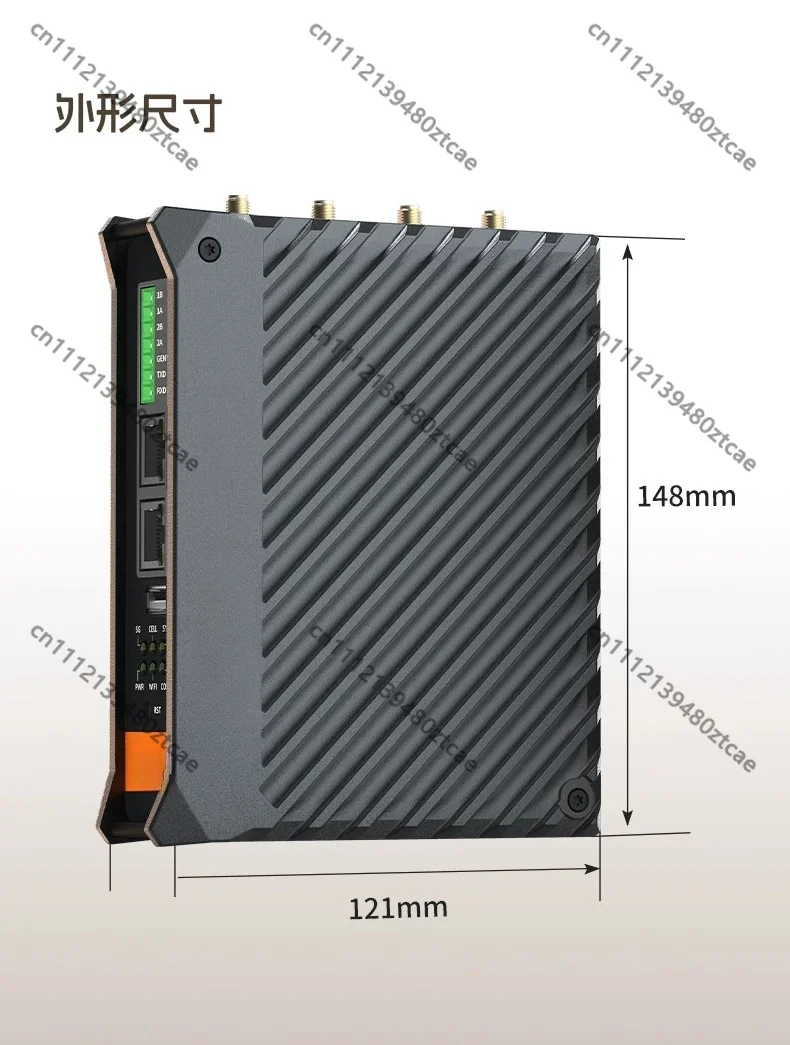 5G Industrial Edge Computing Gateway PLC Data Collection Box IoT Intelligent Terminal Device