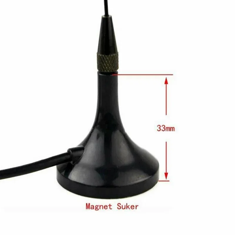 10pcs Walkie Talkie Car Antenna Nagoya UT-108UV 108 SMA-Male UHF VHF Magnetic Stand for YAESU VX-3R TONGFA UV985 Baofeng UV-3R