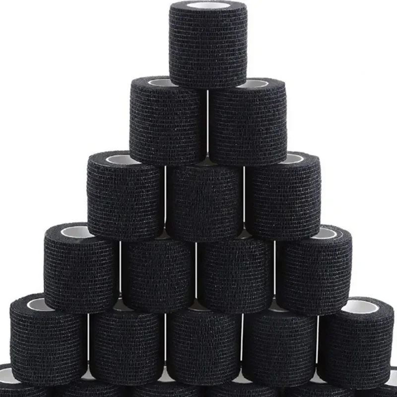 6/12/24pcs Self-Adhering Bandage Fixing Bandage Animal Bandage Hand Tearing Waterproof Elastic Bandage for Pets 5 cm X 4.5 M