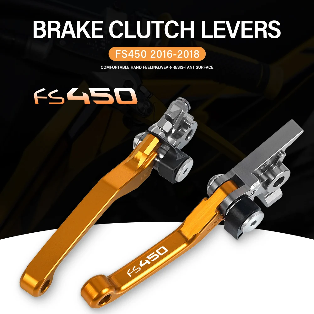 

Pivot Brake Clutch Levers For HUSQVARNA FS450 FS 450 2016 2017 2018 Motorcycle Accessories Dirt Pit Bike Brakes Handles Lever