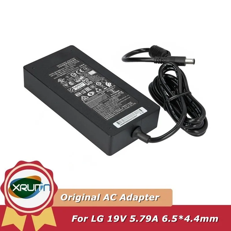 

Original EAY63032212 19V 5.79A Switching Adapter Charger for LG 27GN95B-B UltraGear Monitor Power Supply EAY63032203 EAY63032204