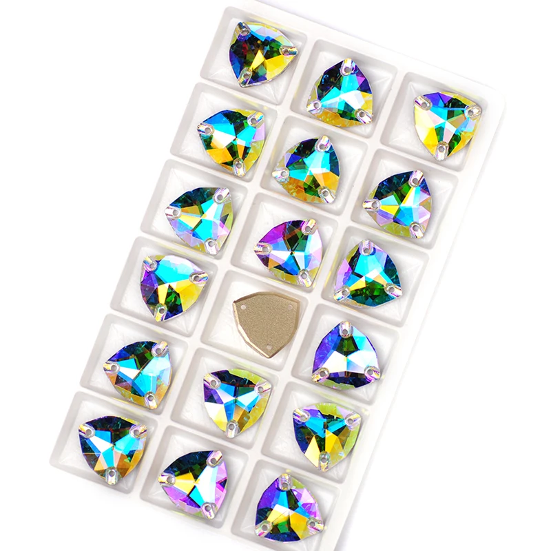 YANRUO 3272 All Sizes AB Trilliant Flat Back DIY Crafts Stones And Crystal Strass Glass Sew On Rhinestones For Needlework