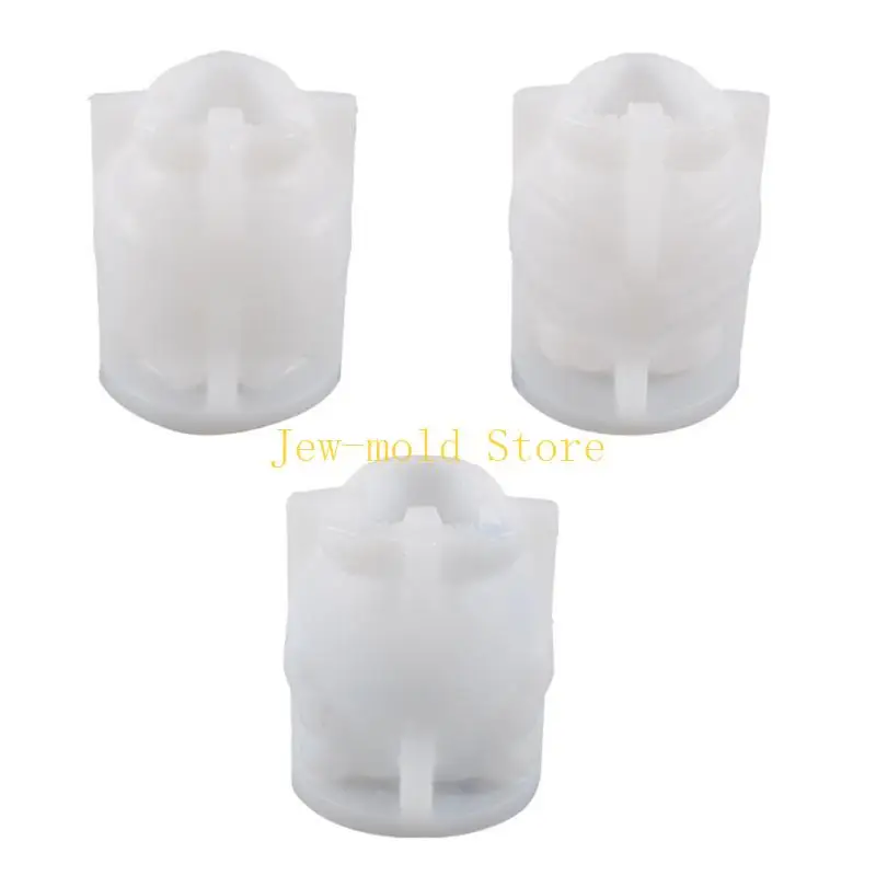 

C71B Силиконовая плесень животных Совы Ароматизированная свеча