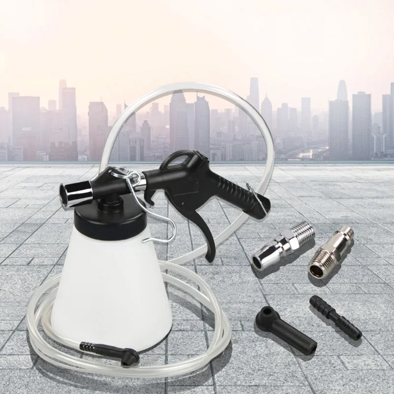 

Car Brake Oil Change Can Kit 1L Pneumatic Brake Oil Replacement Filler Deflate Bleeding Tool Set Brake Oil Pot Brake Fluids