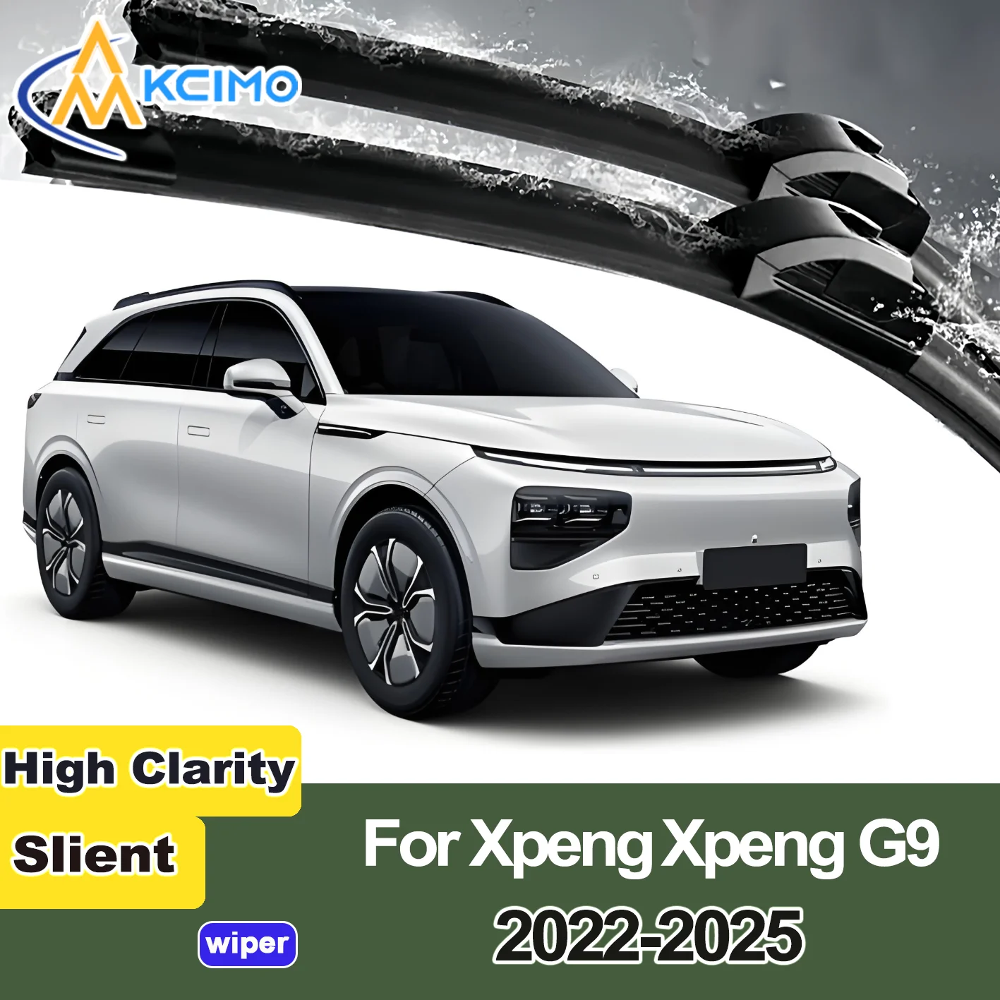 

2PCS New Front Windshield Wiper Blade for Xpeng Xpeng G9 2022-2025 Front Windshield Auto Wipers Blade Accessories 2025 2024 2023