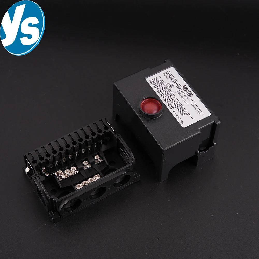 Universal LOA24.171B27 Burner PLC Control Box, Burner Controller - Replaces LOA21/LOA24/BHO64 for Diesel/Methanol Combustion