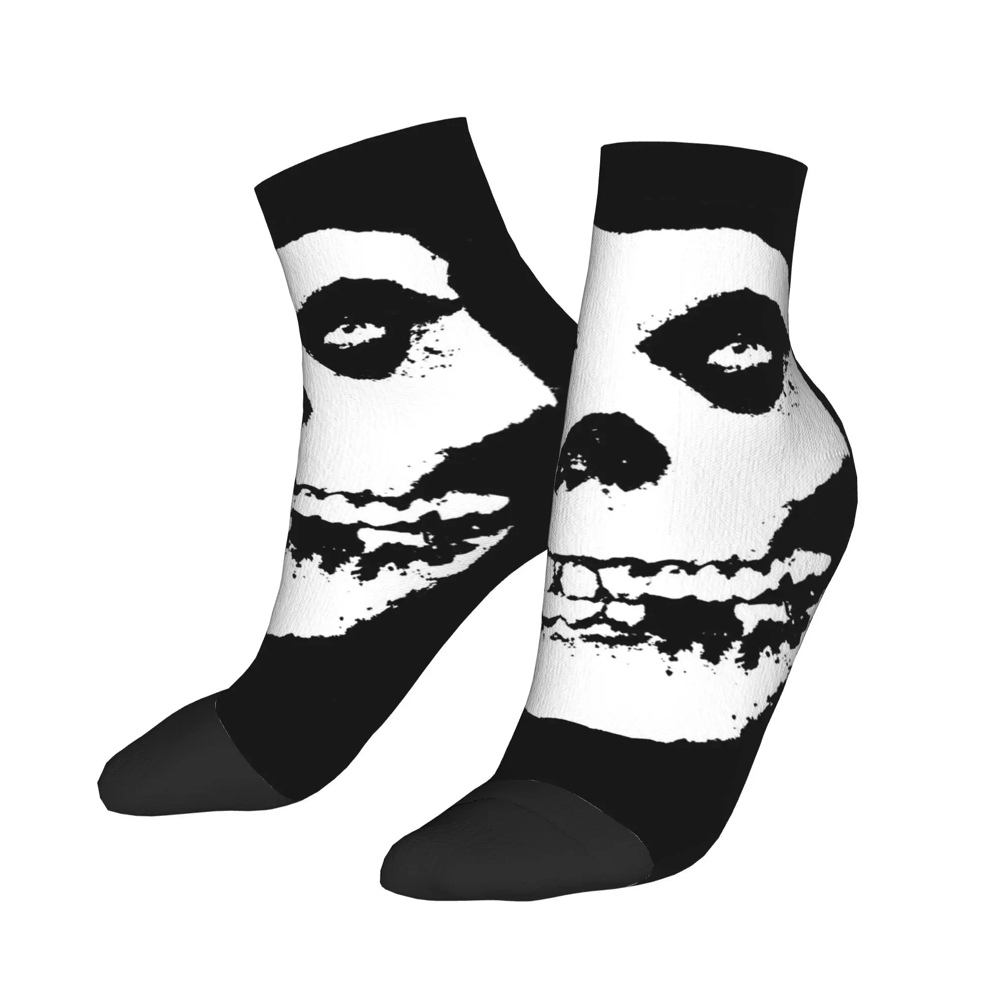 

Носки Misfits с черепом, супер мягкие чулки в стиле Харадзюку, всесезонные носки, аксессуары для мужчин и женщин, подарки