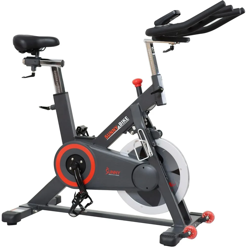 Magnetic Belt Drive Indoor Cycling Bike With Optional SunnyFit® App Connectivity