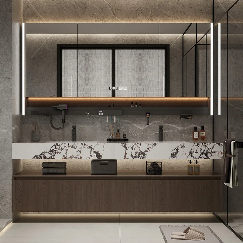 خزائن حوض الحمام خزائن التخزين منظمة توفير المساحة الأثاث الحمام عمود بالوعة قاعدة خزانة Mobiletto Bagno #2