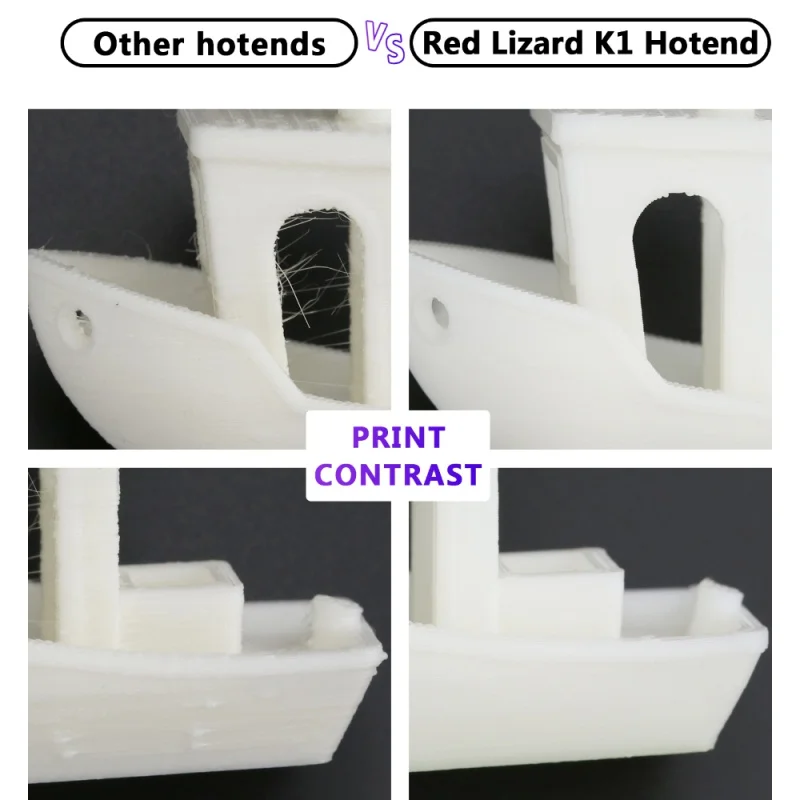 3D-Drucker voron 2,4 prusa i3 v6 hotend rote Eidechse k1 Bimetall baugruppe Kupfer-Heißend düse Titan für Ender 3 v2 Extruder