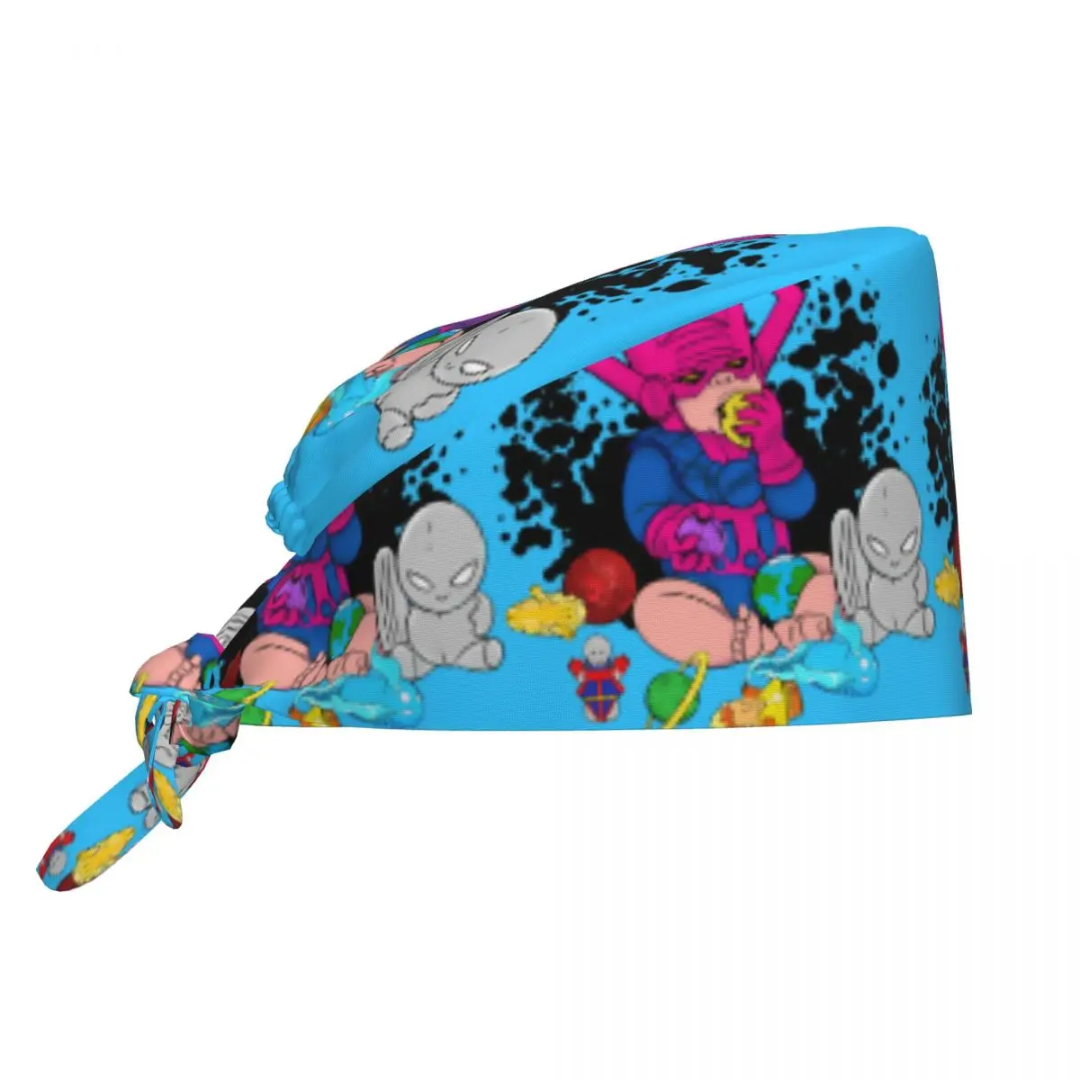 

Медицинская шапочка унисекс с принтом G-Galactues Hot Hero Mangas, для медсестер и врачей, для работы и хирургии