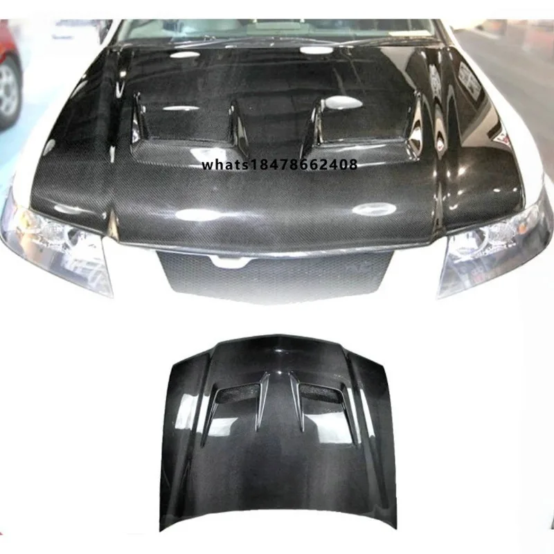 Carbon Fiber Engine Hood JS Style Modified Part for Accord CL7 Generation