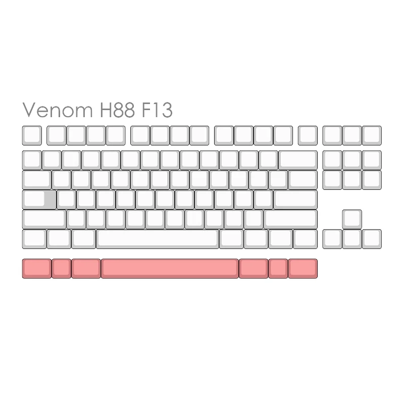 Geon Venom TKL HE Keyboard PCB Wired 8kHz Polling Rate 0.04mm 0.16ms 14kHz Custom 87/88 Magnetic Axis Keyboard Positioning Plate