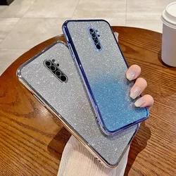 For Xiaomi Redmi Note 8 Pro Case Redmi Note 8 Pro Phone Case M1906G7G Luxury Electroplated Glitter Soft Bumper Clear Back Cover